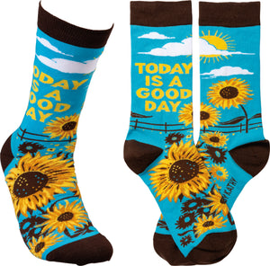 Today Is A Good Day - Crew Socks