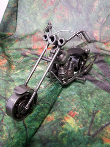 Motorcycle Metal Art - Small