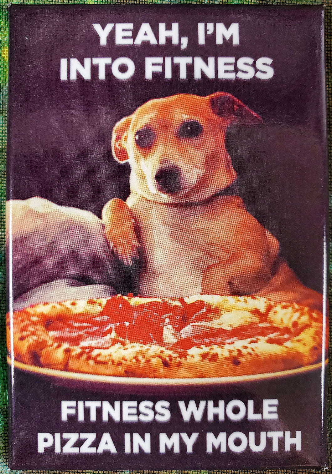 Fitness Whole Pizza - Humor