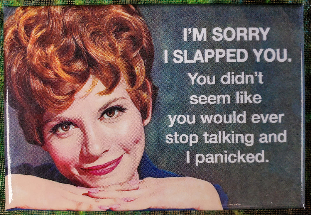 I'm Sorry I Slapped You - Magnet