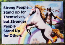 Strong People Stand Up - Magnet