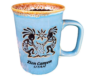 Kokopelli Drip Zion Canyon Mug