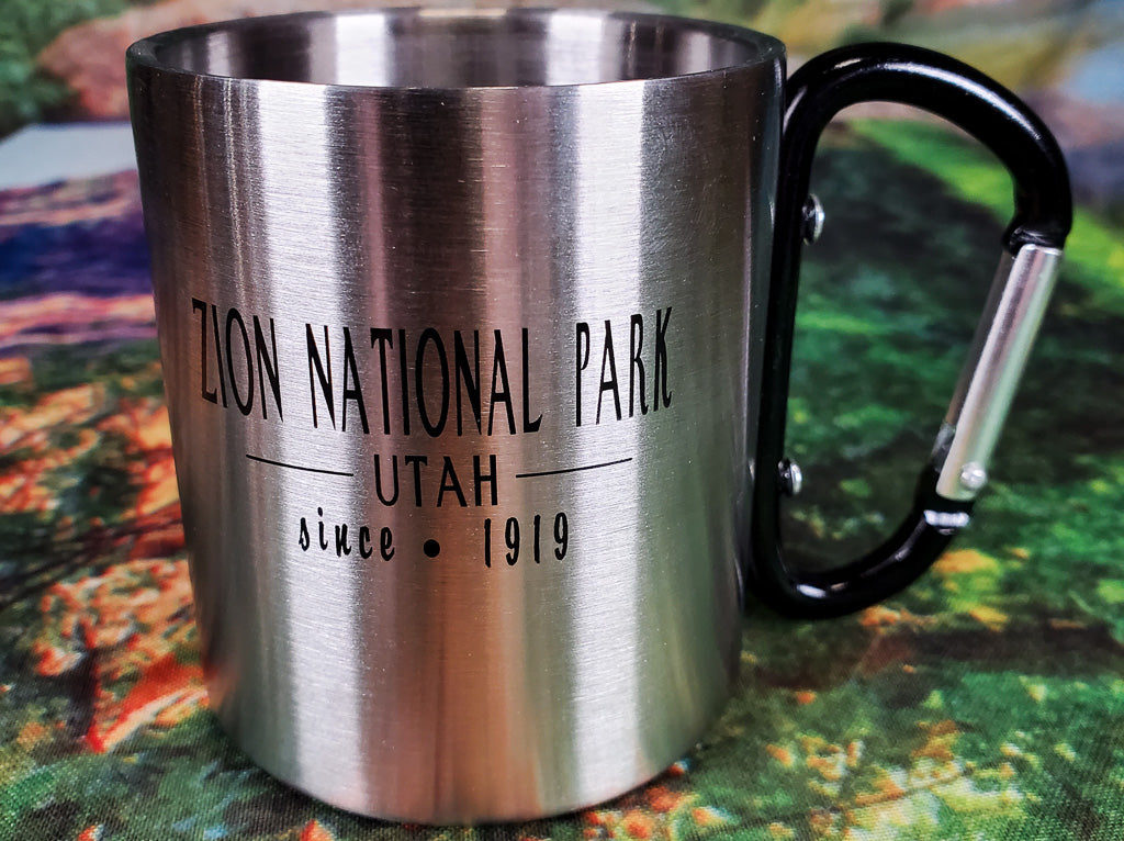 Zion Stainless Steel Clip Mug