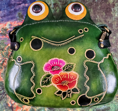 Frog Large Leather Purse