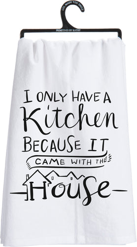 Kitchen Came with the House Dish Towel