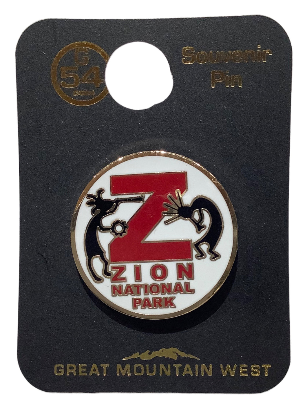 Zion Circle Souvenir Pin