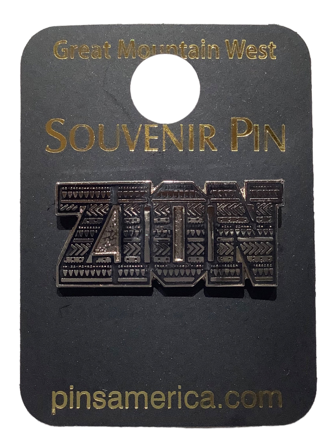 Zion Ruins Souvenir Pin