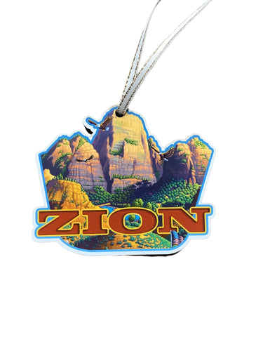 Zion Puzzle Ornament