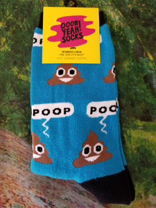 Poop! - Women's Crew Socks*