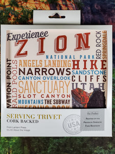 Experience Zion Serving Trivet