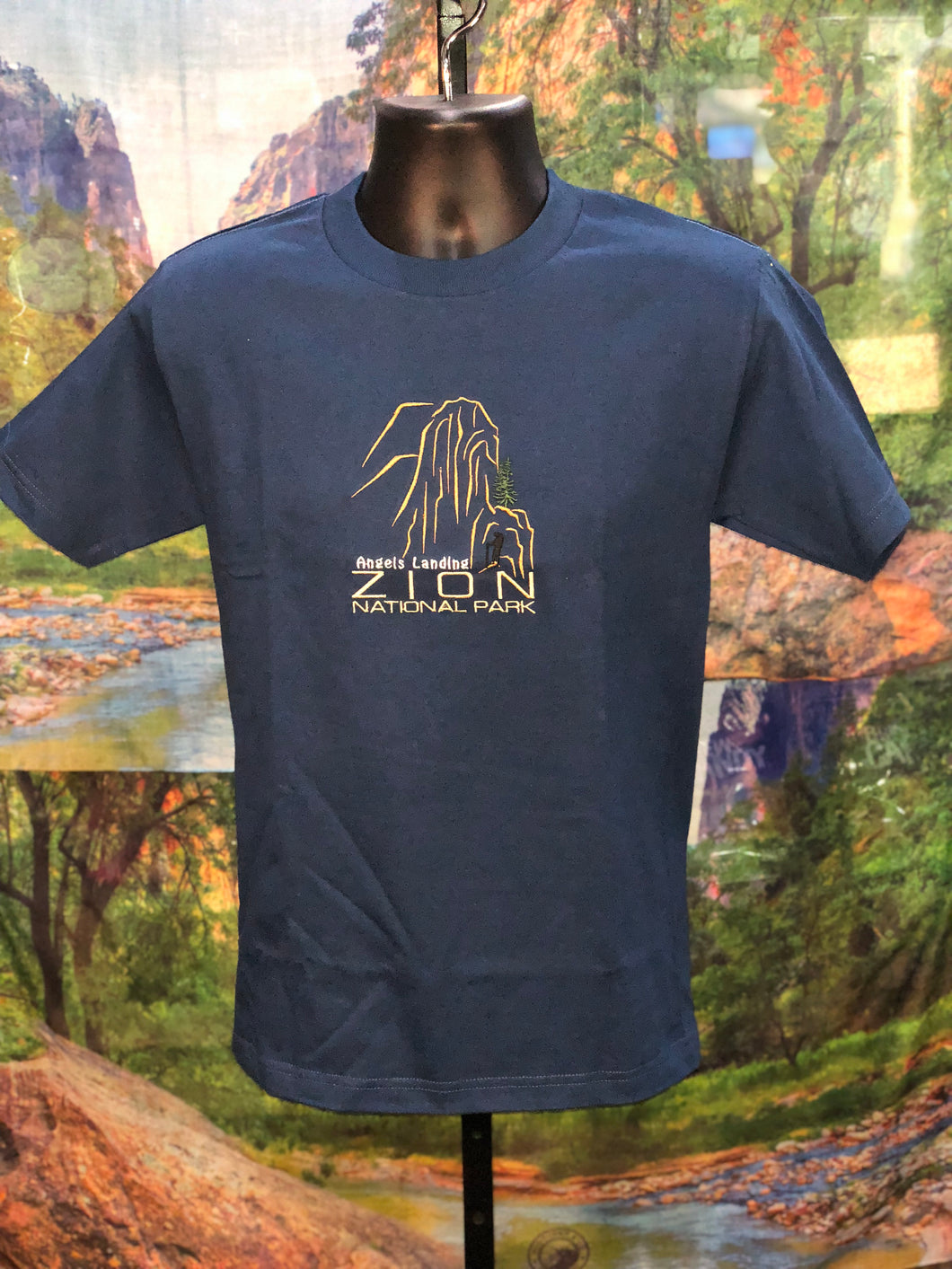 Angels Landing Embroidered T-Shirt