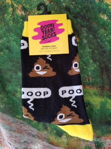 Poop! - Women's Crew Socks*