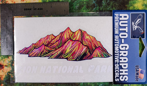 Red Mountain Sticker