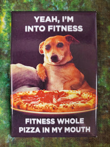 Fitness Whole Pizza - Humor