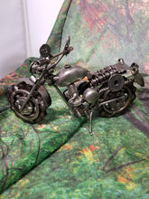Rough Rider Motorcycle Metal Art
