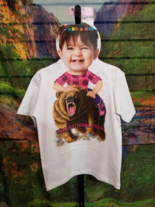 Grizzly Rider Add-A-Kid Youth T-Shirt