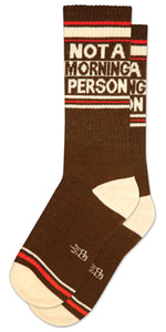 Not a Morning Person - Gym Socks