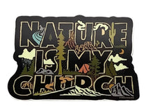 Nature Is My Church Sticker