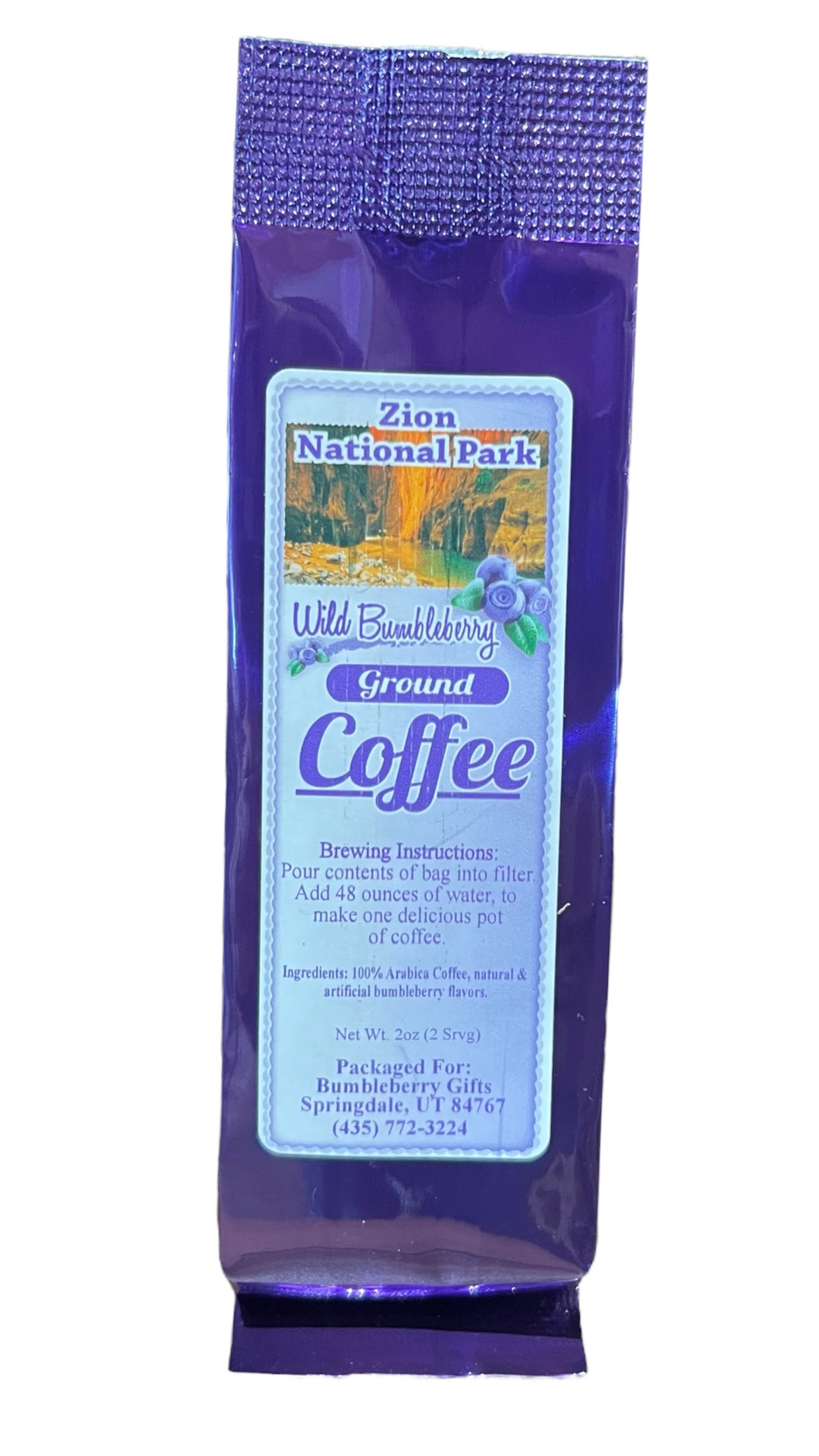 Bumbleberry Ground Coffee - 2 Servings