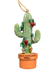 Cactus With Lights Ornament