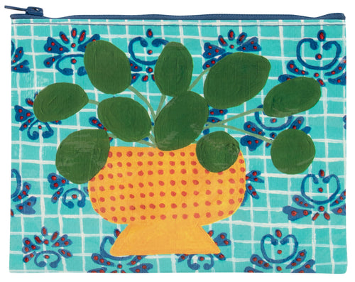 Pretty Plant Zipper Pouch*