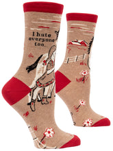 I Hate Everyone Too - Women's Crew Socks