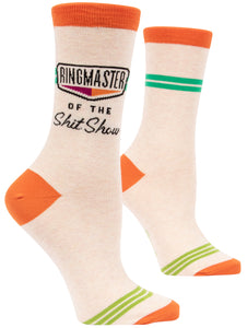 Ringmaster of the Sh*t Show - Women's Crew Socks
