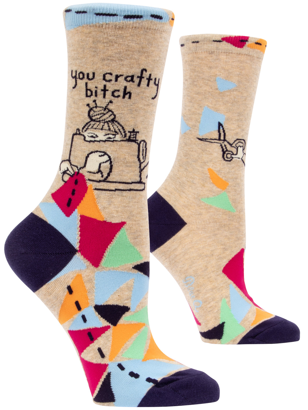 You Crafty B*tch - Women's Crew Socks