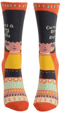 Cute as a Bitchy Button - Women's Crew Sock*