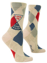 Love Me a Good Poop - Women's Crew Socks
