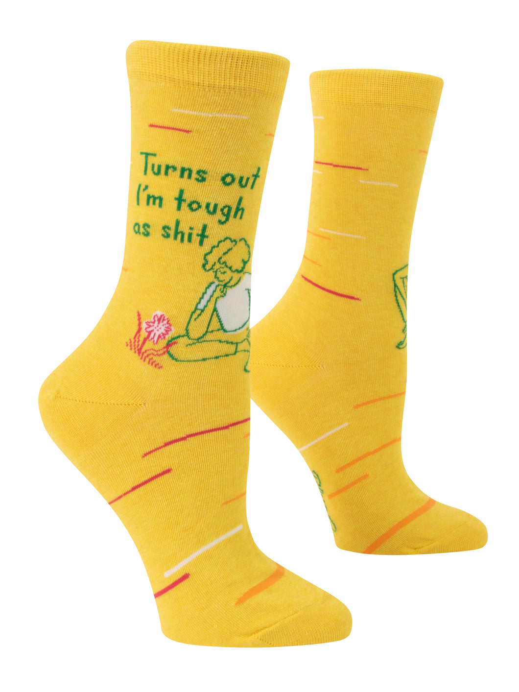 Turns Out I'm Tough as Sh*t - Women's Crew Socks