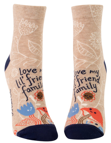 Love My 'lil Friend Family - Women's Ankle Socks