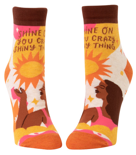 Shine On You Crazy Shiny Thing - Women's Ankle Socks*