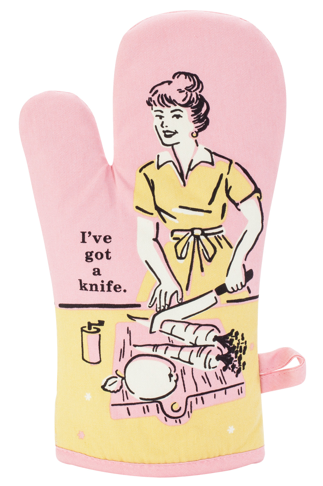 I've Got a Knife Oven Mitt