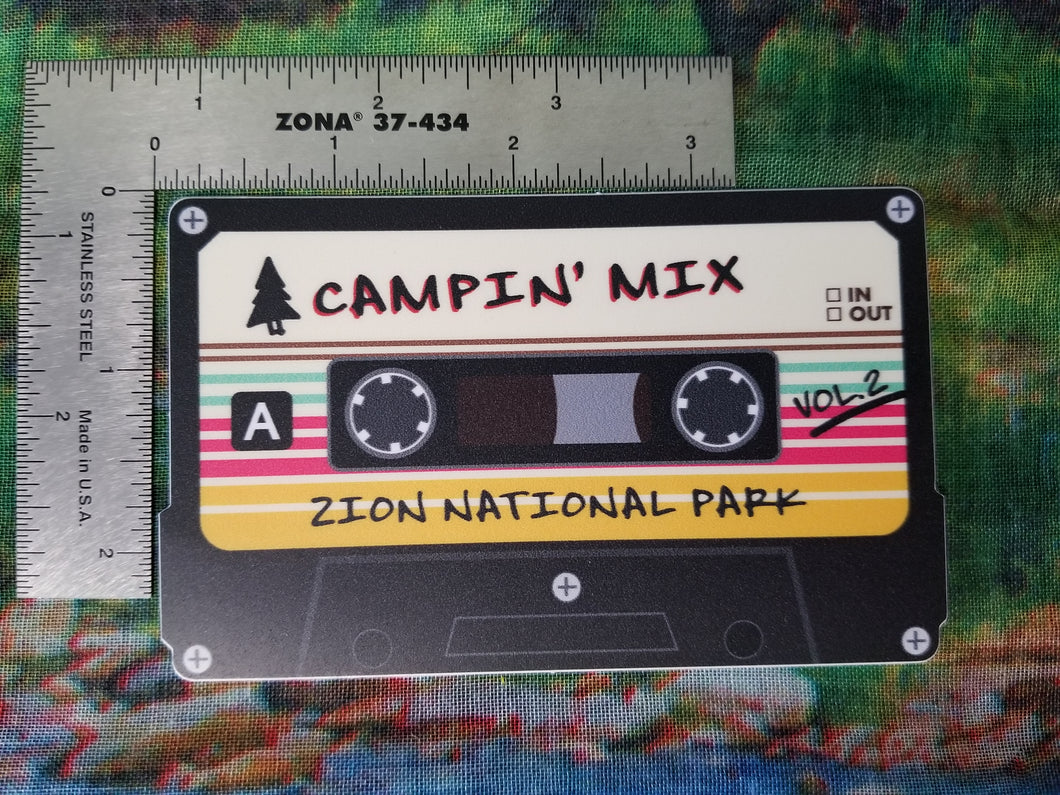 Vintage Mix Tape Sticker