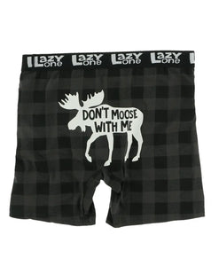 Don't Moose with Me Boxer Briefs