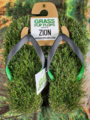 Grass Flip Flops