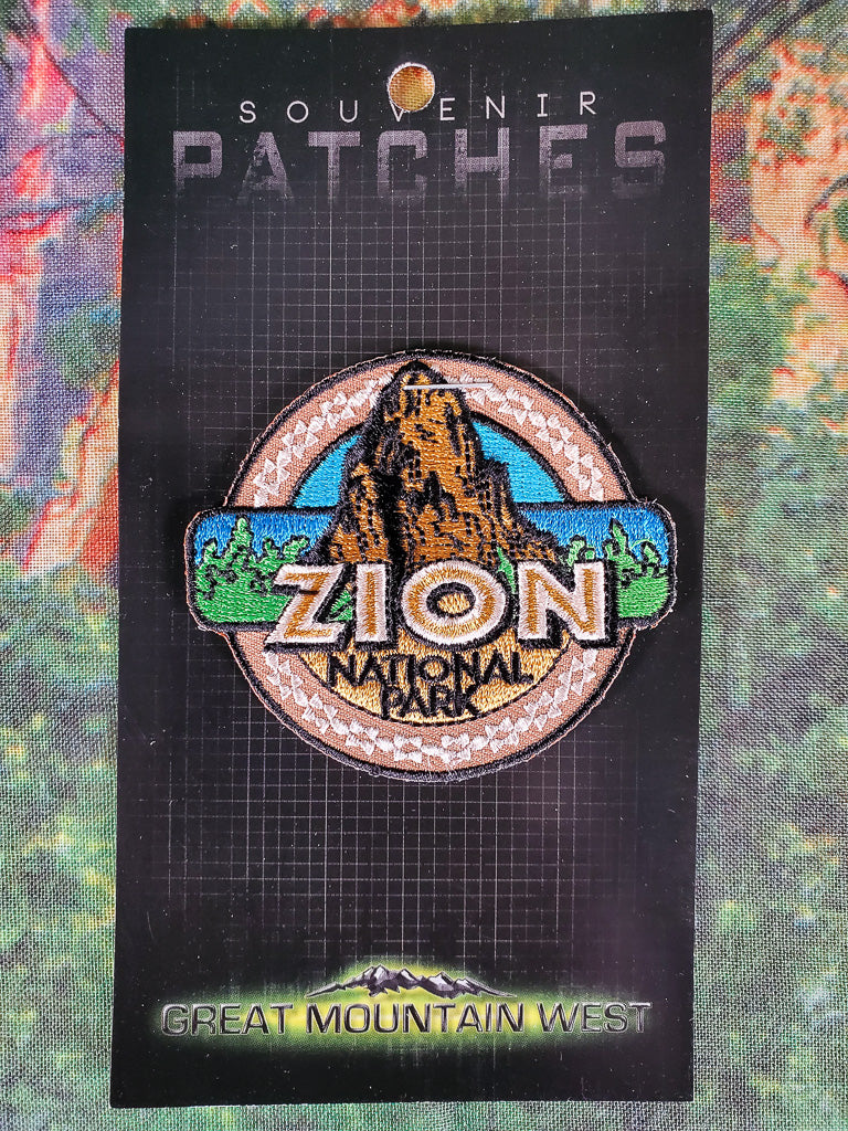 Zion Circle Bar Souvenir Patch