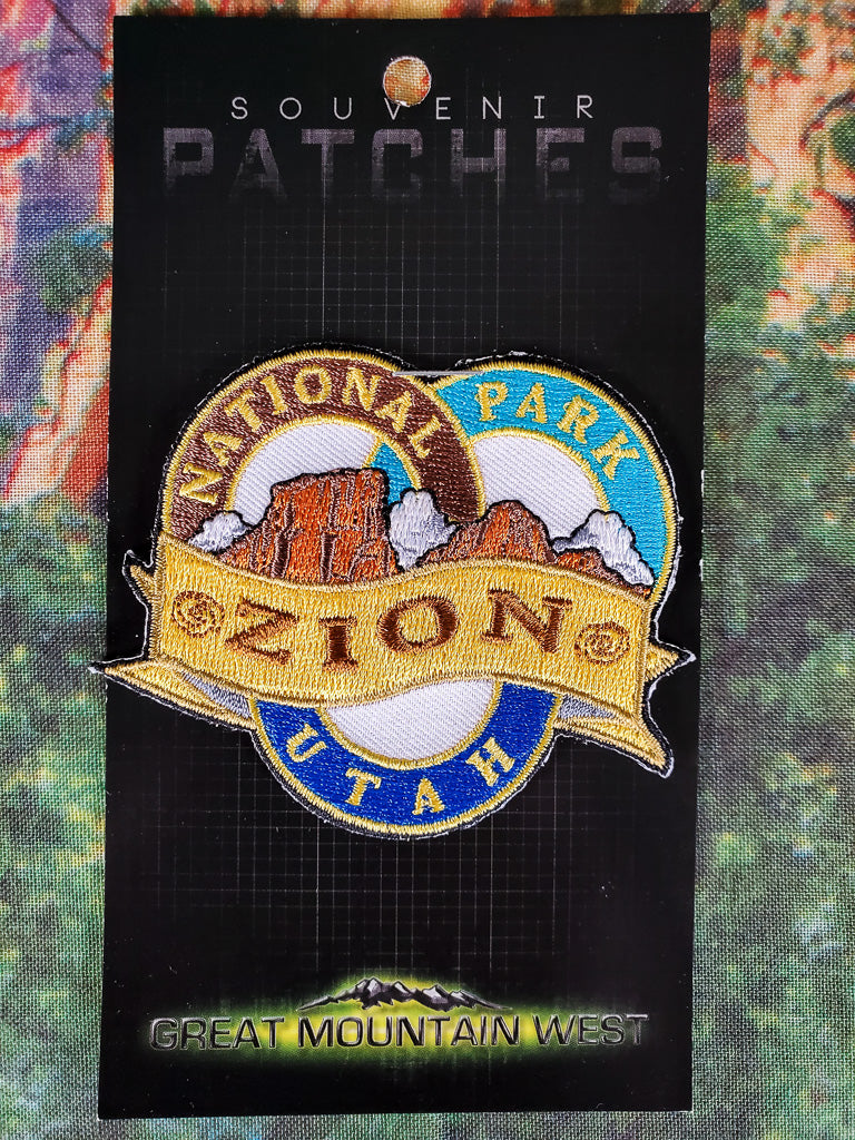 Tri-circle Zion National Park Patch