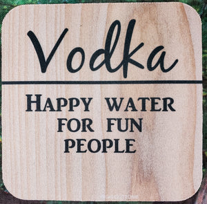 Happy Water Sassy Drink Coaster