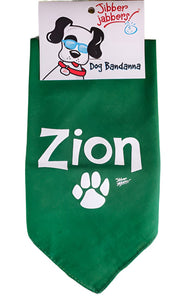 Dog Bandanna - Zion Paw Print