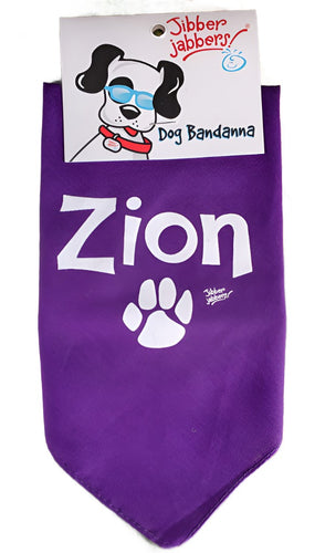 Dog Bandanna - Zion Paw Print*