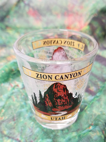 Zion Repeat Letter Shot Glass