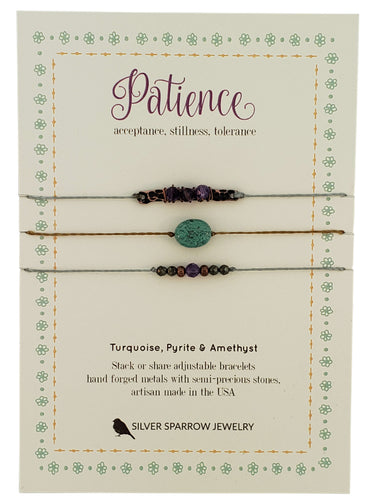 Patience Stackable Bracelet*