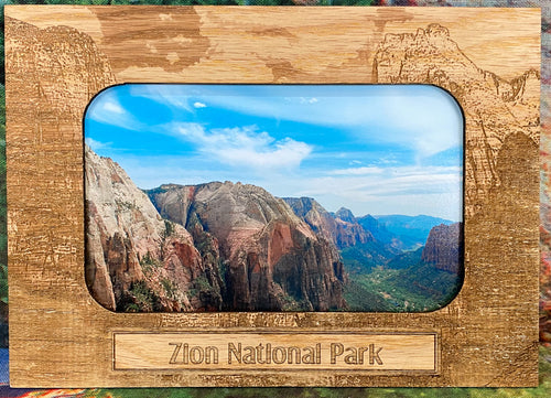 Souvenir Picture Frame Zion Magnetic-Court Of The Patriarchs