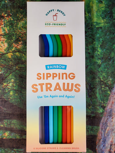 Rainbow Sipping Straws
